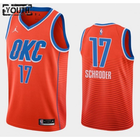 Maillot Basket Oklahoma City Thunder Dennis Schroder 17 2020-21 Jordan Brand Statement Edition Swingman - Enfant